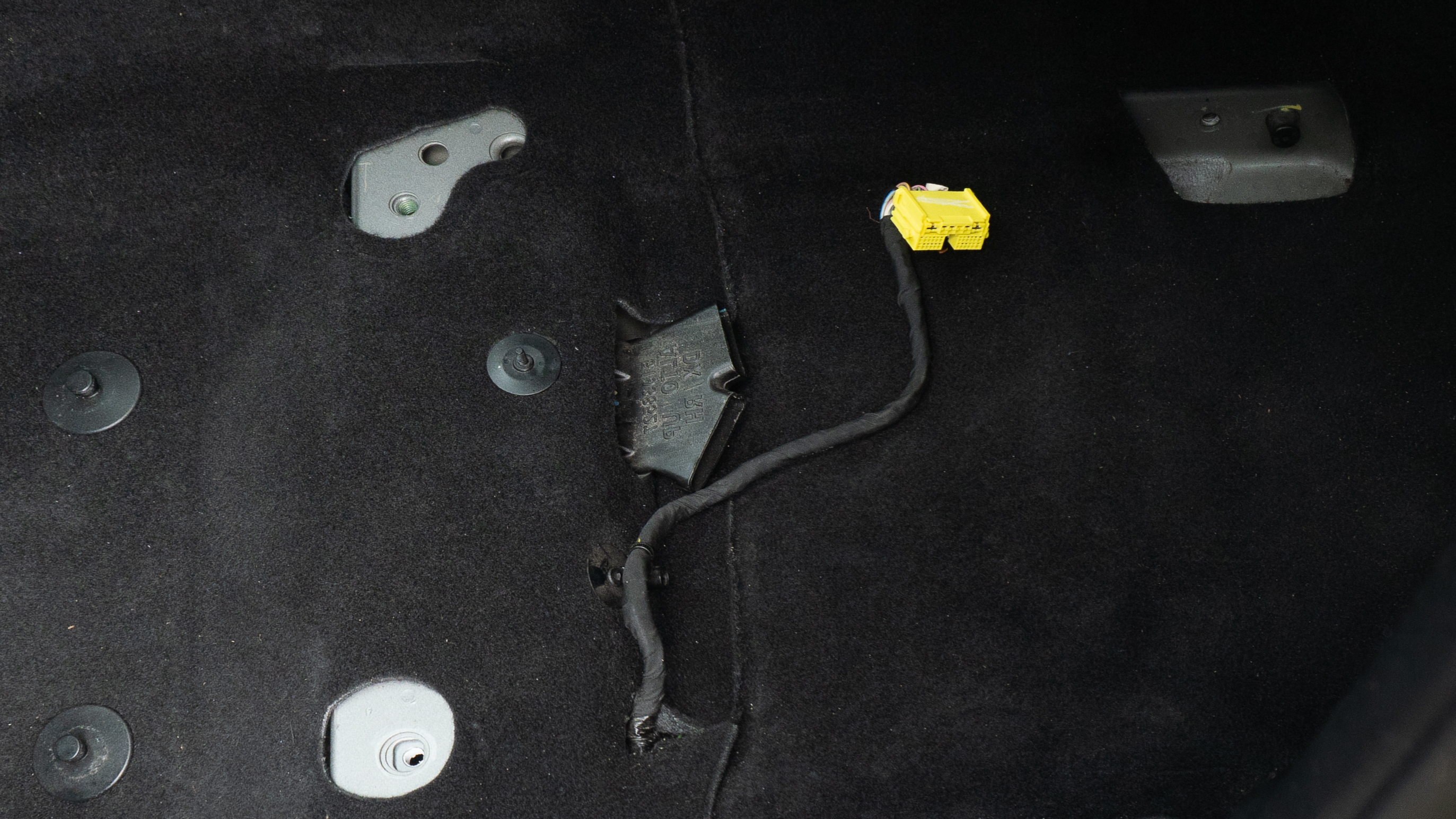 After: clean car floor